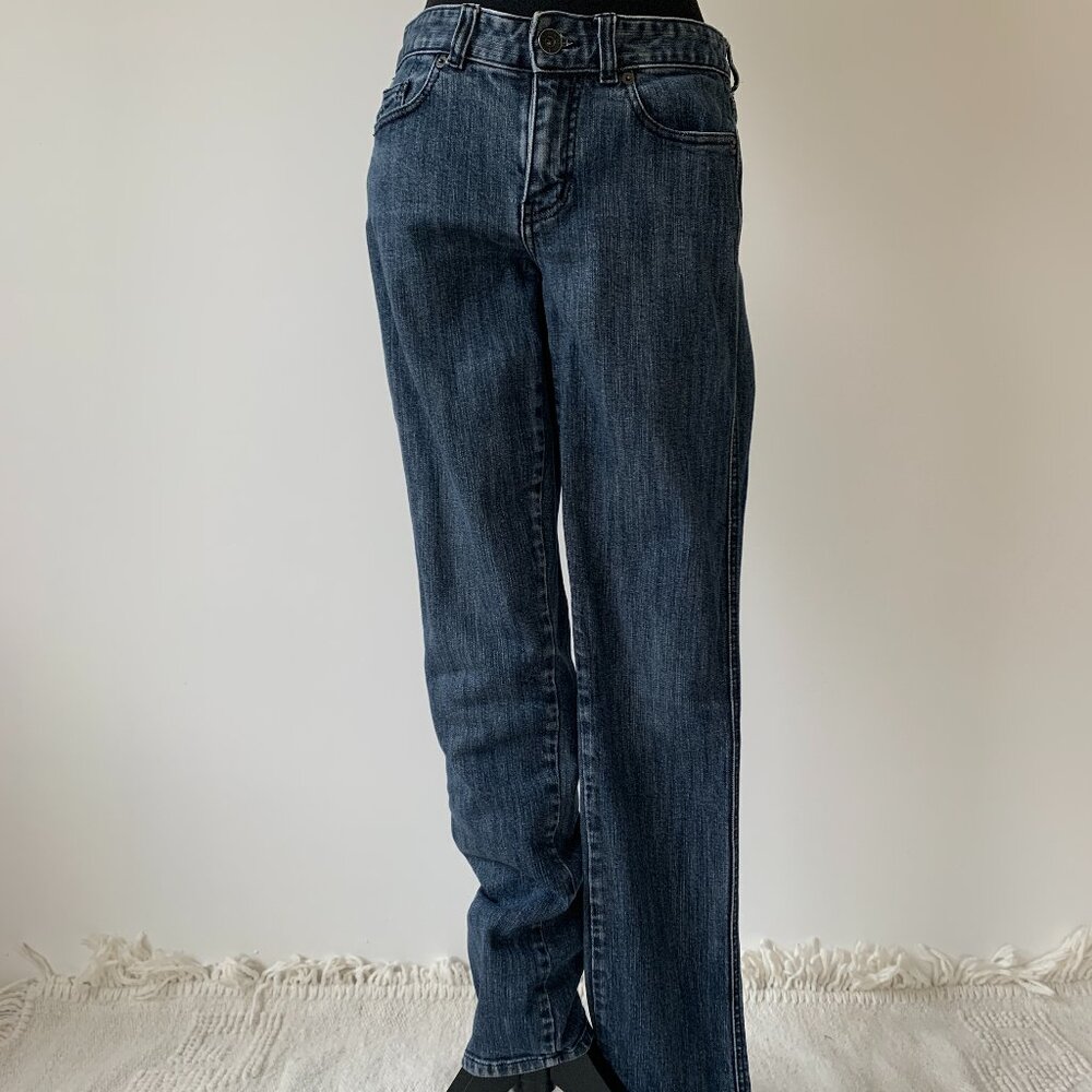 Calvin Klein Dark Wash Mid-Rise Pencil Cut Jeans - Size 28/6